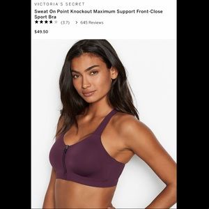 Victoria’s Secret Knockout Front-Close Sports Bra